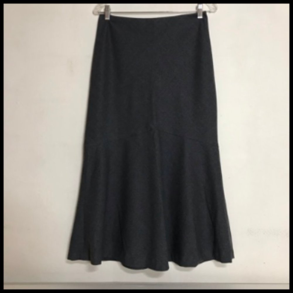 Ralph Lauren Classic Flared Midi Skirt Fully Lined Wool/Spandex Blend Size 4